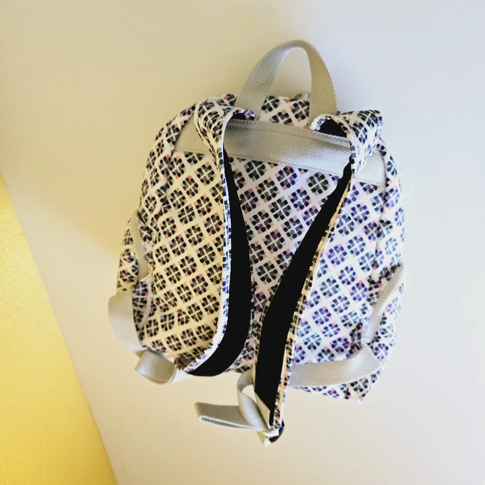Kipling Matta Small Backpack BP4048 Matta Harmonious Tiles Nylon Travel Bag - Picture 8 of 14